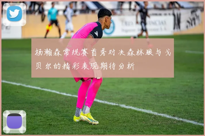 杨瀚森常规赛首秀对决森林狼与戈贝尔的精彩表现期待分析